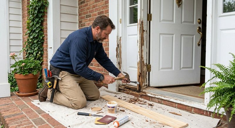 Wood Stairs Repair Service